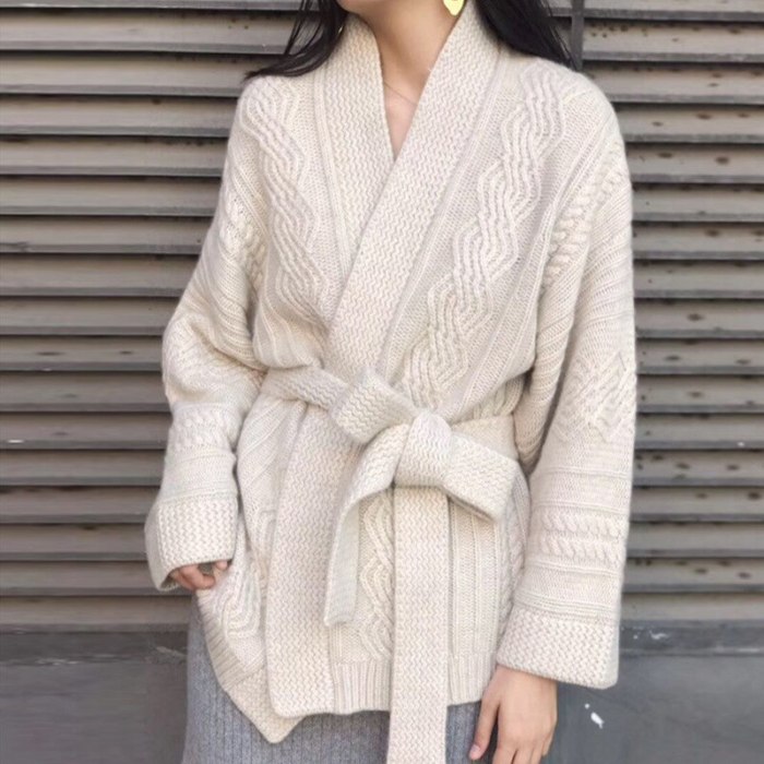 Women's Fashion Cardigans Knitted Oversized Sweaters