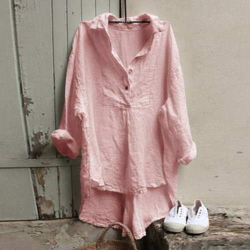 Shirts Women Long Sleeve V Neck Loose Tops Casual Women Plus Size Spring Autumn Tops Button Up Shirt Harajuku