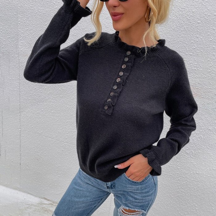 Oversized Fringed Shawl Grey Pullovers Women Spring Autumn O-Neck Loose Long Sweaters Streetwear Warm Outerwear 2021