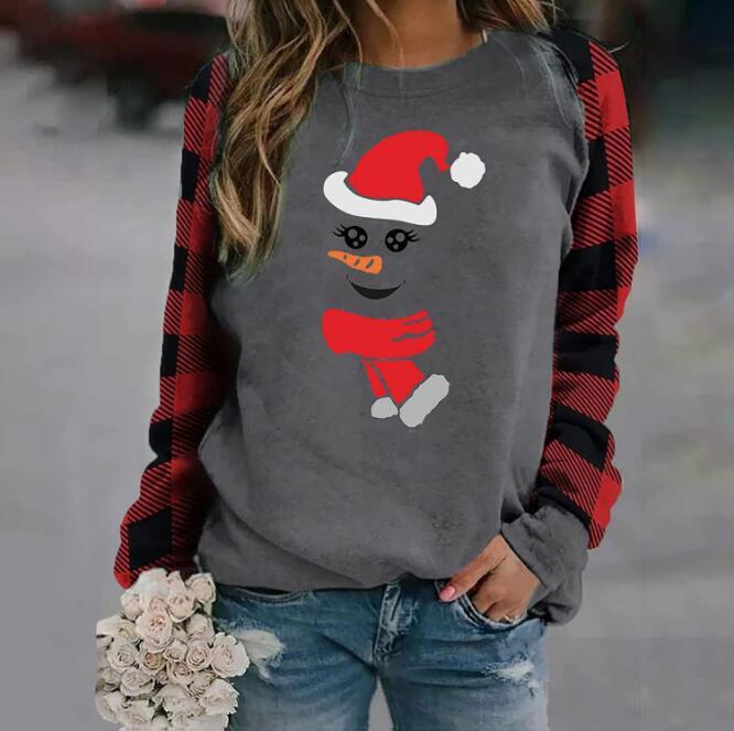 Hoodie Winter Womens Casual Long Sleeve Tops Ladies Christmas Print Sweatshirt Blouse hoodies women
