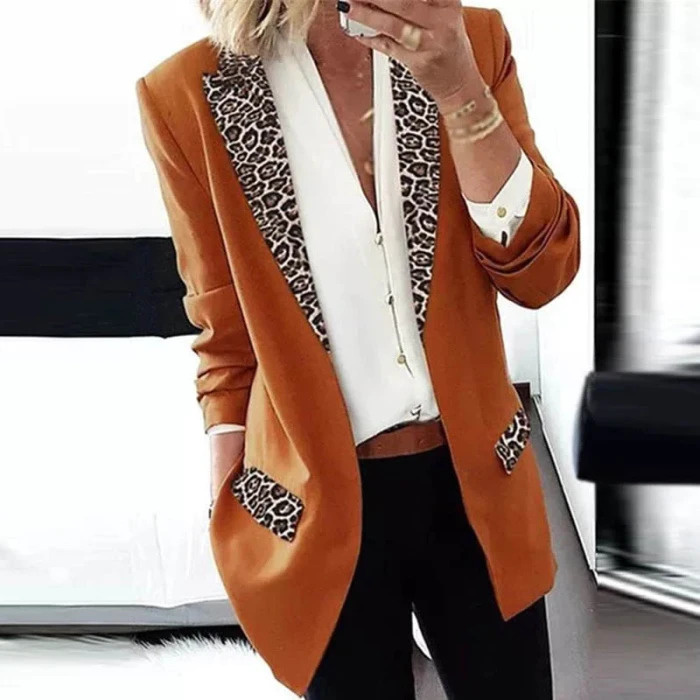 Women Sexy Long Sleeve Solid Color Jacket 2020 Autumn Elegant Turn-down Collar Tops Office Lady Winter Slim Cardigan Outerwear