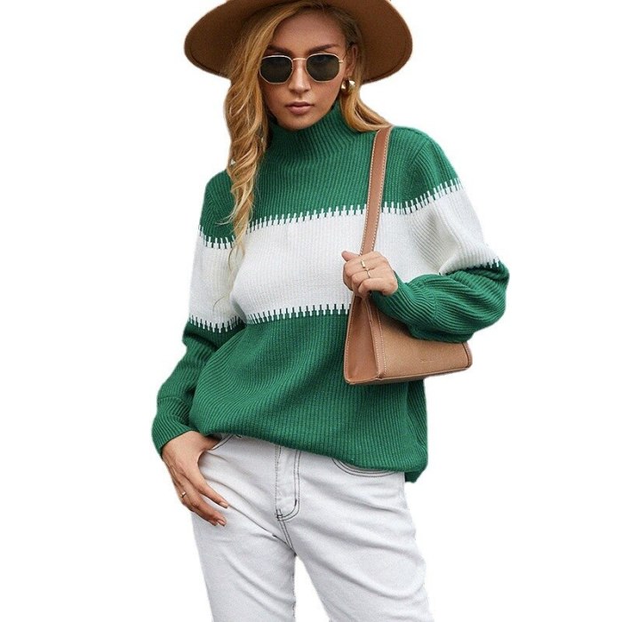 Oversized Fringed Shawl Striped Pullovers Women Spring Autumn O-Neck Loose Long Sweaters Streetwear Warm Outerwear 2021