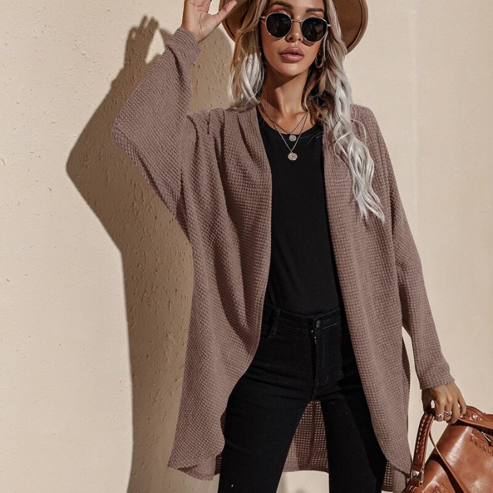 Spring Autumn Fashion Women Knitted Sweater Cardigan Sweaters Solid Thin Winter Clothes Ladies Jacket Ropa De Mujer Pull Femme