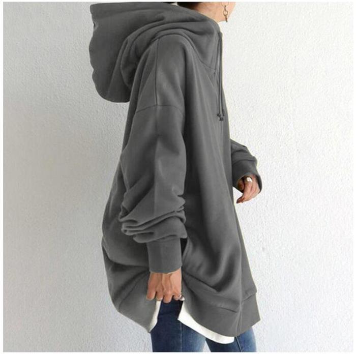 2021 Elegant Sweatshirts Women's Hooded Hoodies Casual Long Sleeve Zip Up Outwear Coats Female Solid Tops Jackets