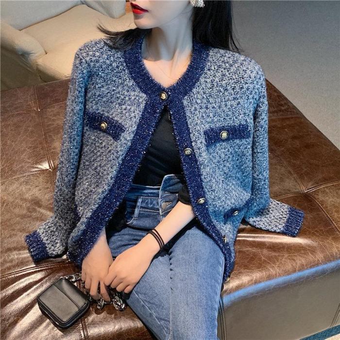 Loose All-Match Knitted Stylish Cardigans New Elegant Fashion High Quality Soft Chic Sweet Women Sweaters