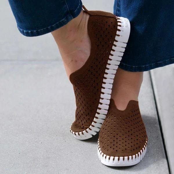 2021 Women Ballet Flats Shoes Breathable Slip on Ladies Shallow Moccasins Casual Shoes Female Summer Loafer Shoes Women785
