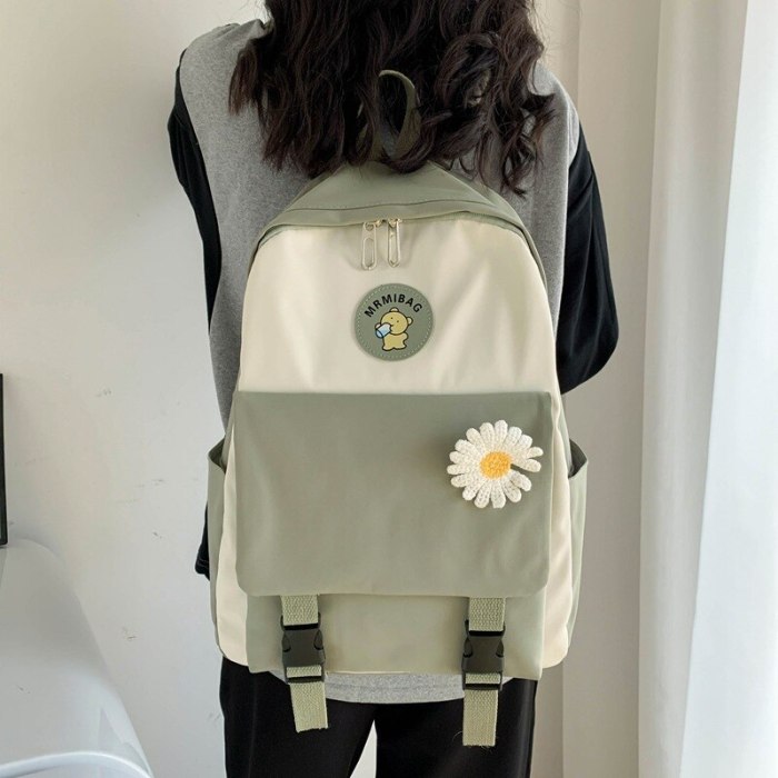 Female Student Backpack Small Backpack Luxury Student Black Fashion School Backpacks for Teenagers Mochilas Schoolbag