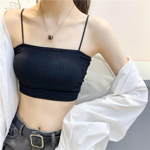 Women Crop Top Camisole Tank Tops Sleeveless Vest
