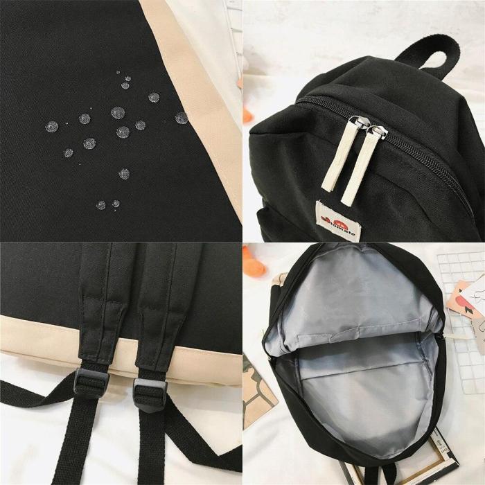 Student Female Cute Backpack Harajuku Waterproof Nylon Women School Bags Girl Book Kawaii Backpack Fashion Ladies Luxury Bag New
