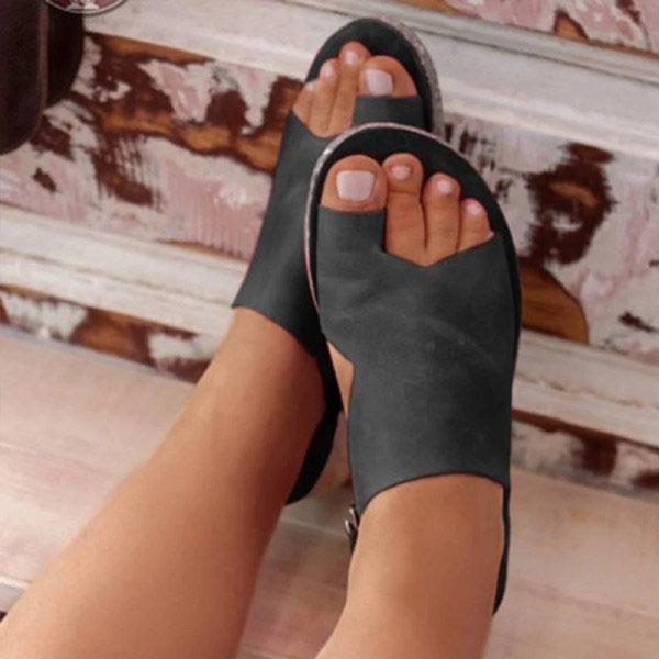 Pairmore Solid Color Women Toe Sandals