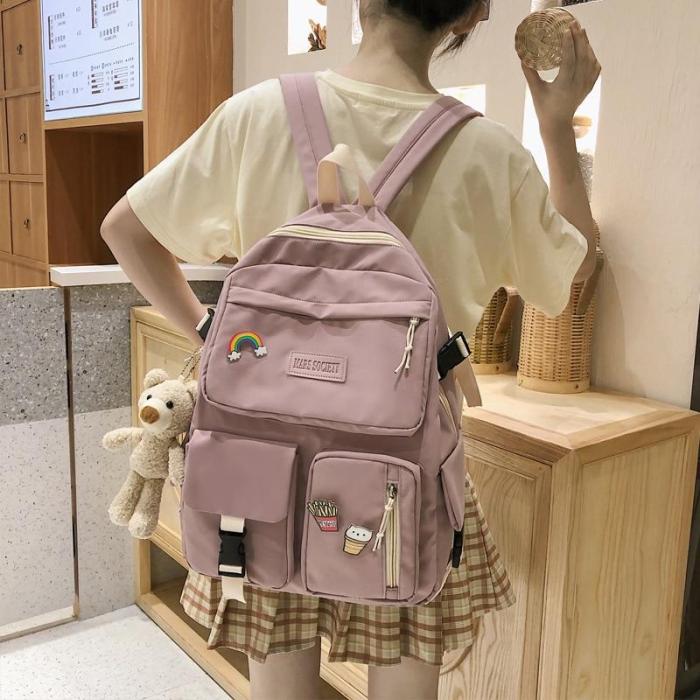 Japanese Campus Women's Backpacks for Girls Harajuku Mori Schoolbag Female Student Junior High School Backpack Women Luxury 2020