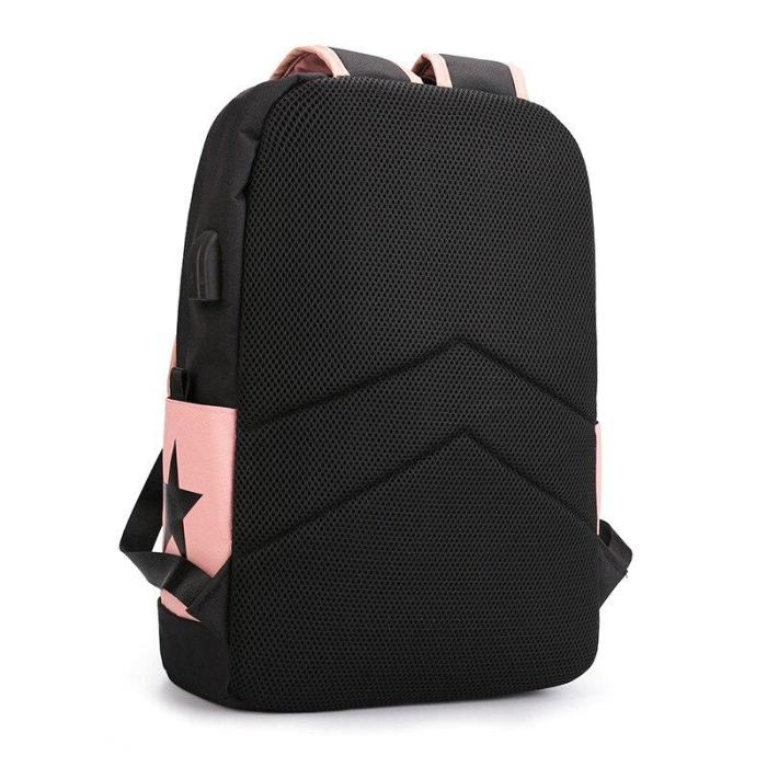 Black idol B T S Backpack Canvas Usb School Bags for Girls Teenagers Backpack Women Cute Korea Harajuku High College Schoolbag