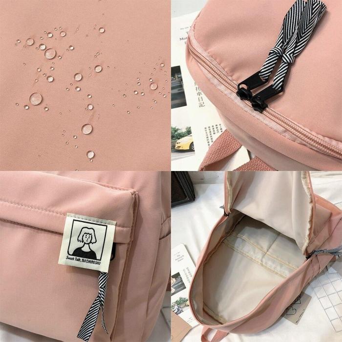 2020 Student Girl Backpack Cute Nylon Harajuku Women School Bag Laptop Ladies Kawaii Backpack Female Book Fashion Bag New Trendy