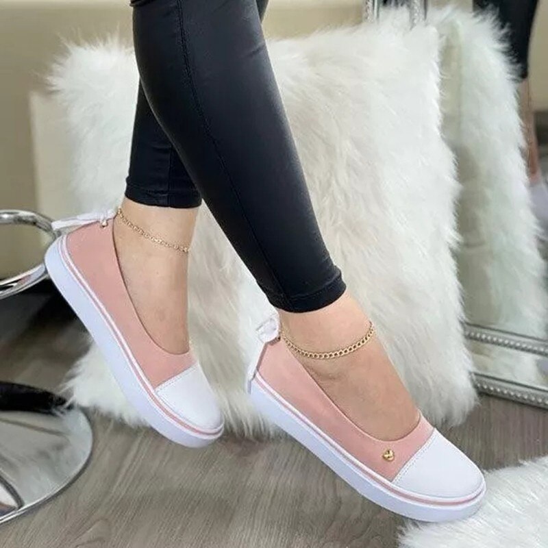 Women Ballet Flats Casual Shoes Slip-on Ladies Moccasins Soft Shoes Female Summer Loafers Shoes Woman Footwear Tenis Feminino