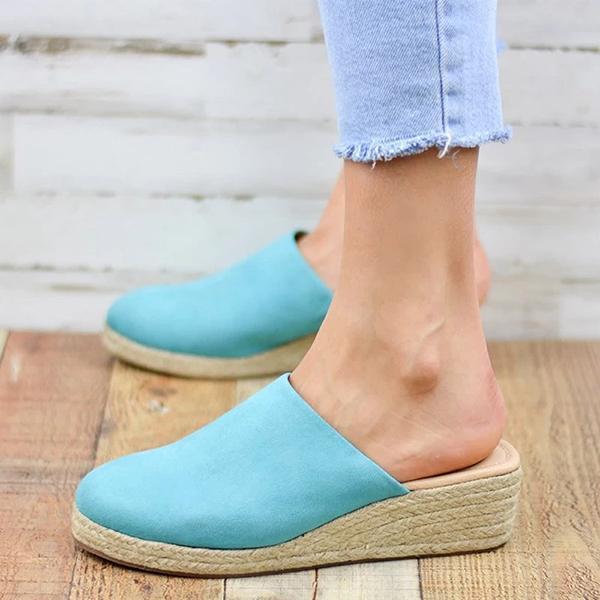 Women Comfortable Wedge Slippers