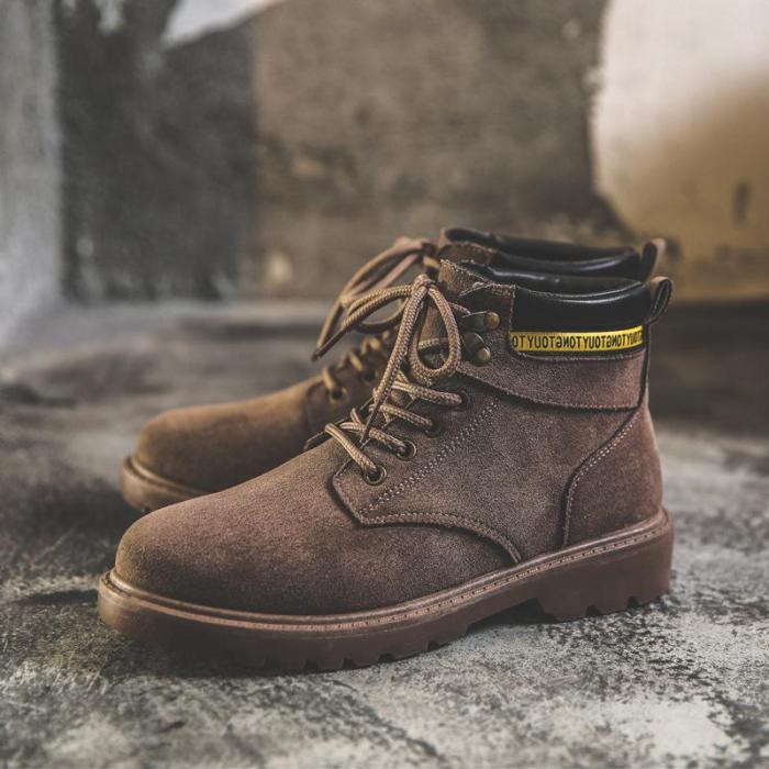 Women's Wild Flat Martin Boots
