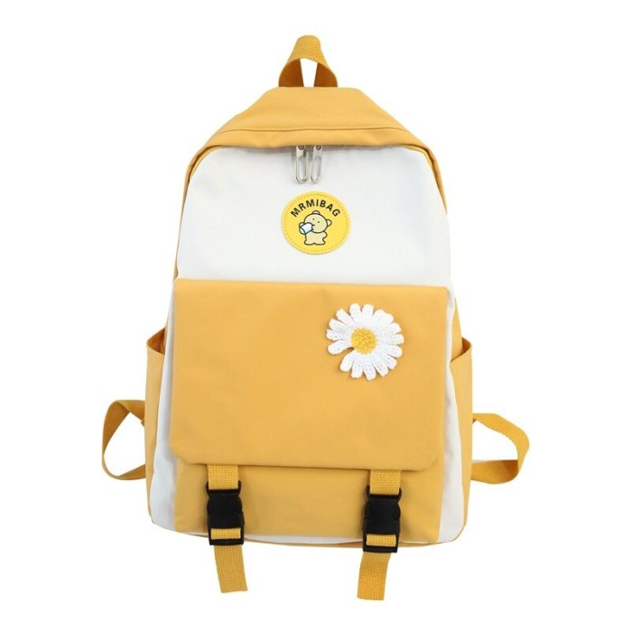 Female Student Backpack Small Backpack Luxury Student Black Fashion School Backpacks for Teenagers Mochilas Schoolbag