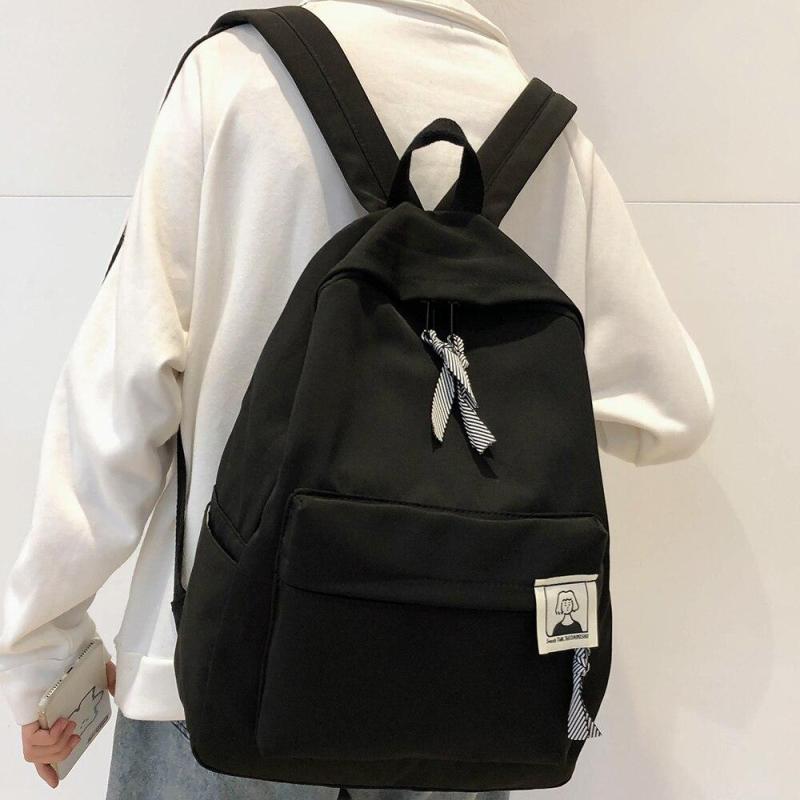 2020 Student Girl Backpack Cute Nylon Harajuku Women School Bag Laptop Ladies Kawaii Backpack Female Book Fashion Bag New Trendy