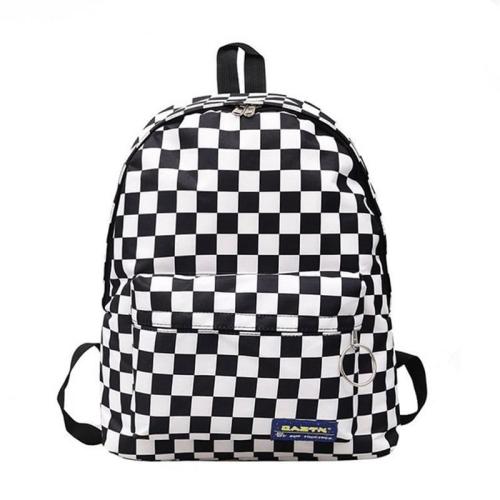 2020 Hot Sale Women Men Unisex Lattice Backpack New Trend checkerboard Teenager School Bag Couples Back Pack Travel Bag