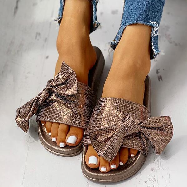 Pairmore Bowknot Casual Flat Sandals