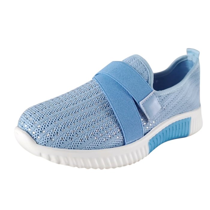 Fashion Women's Casual Shoes Breathable Slip-on Outdoor Leisure casual Breathable single shoes solid color sports shoes Sneakers