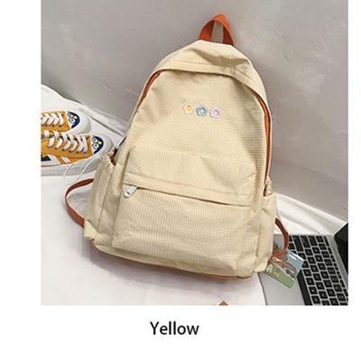 2020 Fashion Women Plaid Backpack Female Schoolbag Bag for Teenager Girls Top Handle Casual Travel Backpack Book Bags Mochila