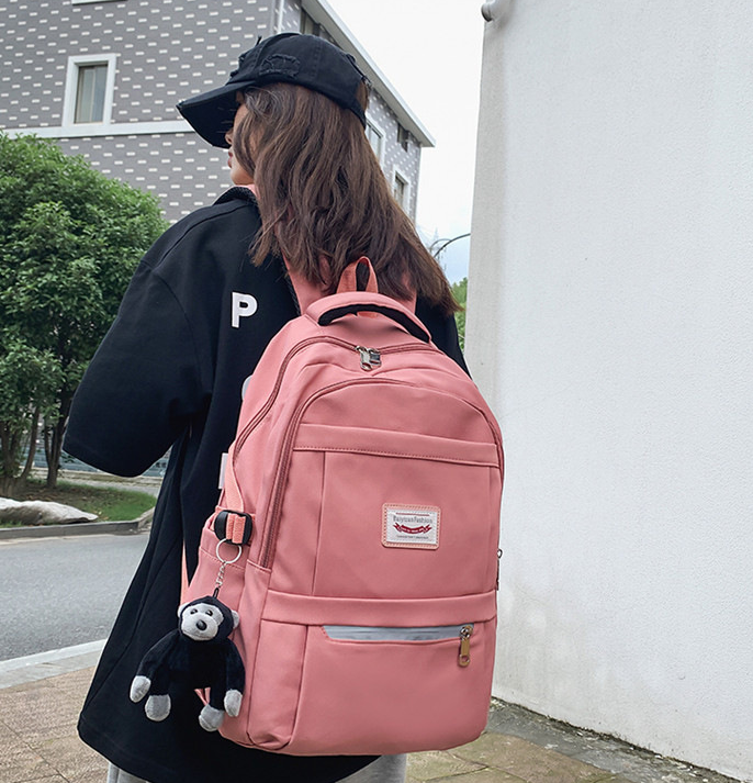 Dinosaur Ladies Kawaii Backpack Harajuku Girl Luxury School Bag Female Brand Student Cute Backpack Women Canvas Fashion Book Bag
