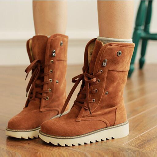 Winter Flat Non-Slip Casual Snow Boots