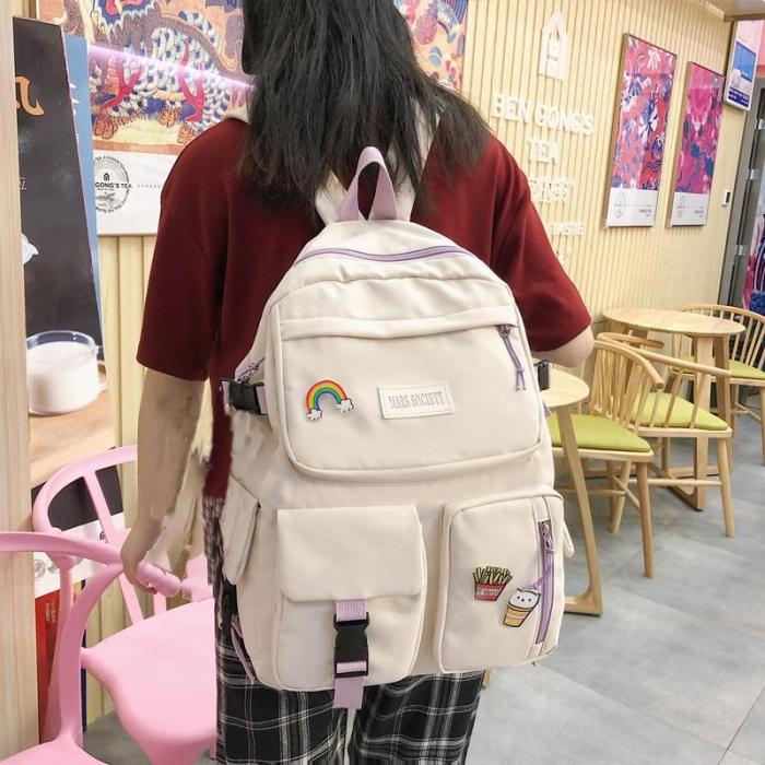 Japanese Campus Women's Backpacks for Girls Harajuku Mori Schoolbag Female Student Junior High School Backpack Women Luxury 2020