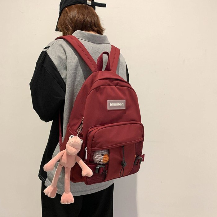 Schoolbag women's Korean-style high school large capacity Junior High School New backpack Harajuku ulzzang