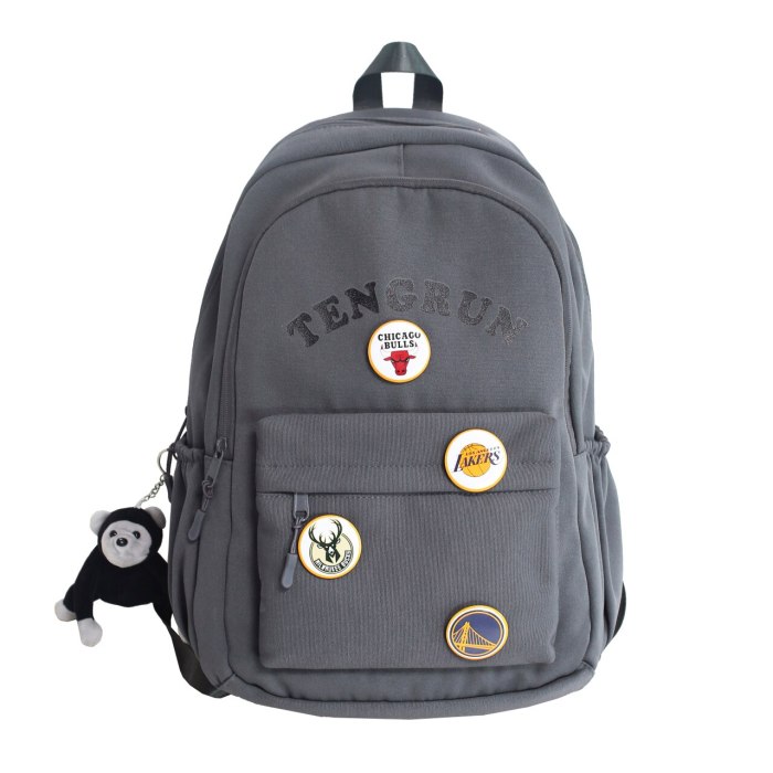2021 New Nylon Women Backpack Girl Schoolbag Student Book Bag For Teenager Daily Outdoor Travel Back Pack Female