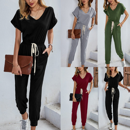 Women's Knit Fashion Jumpsuit