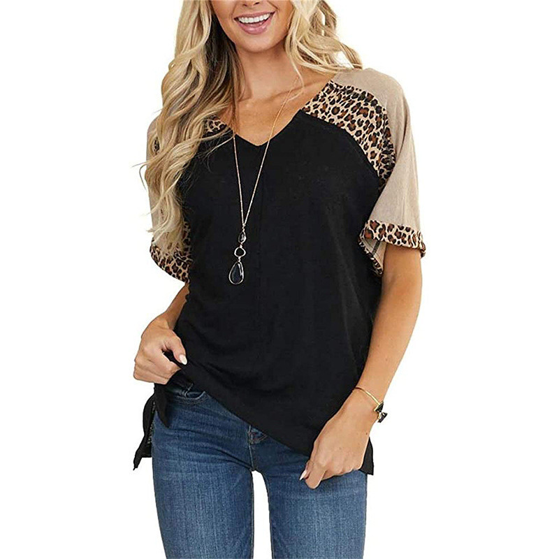Women's Spring And Summer New Loose Casual Short-Sleeved T-shirt Top Women