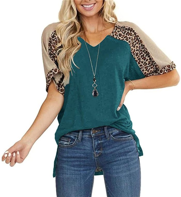 Women's Spring And Summer New Loose Casual Short-Sleeved T-shirt Top Women