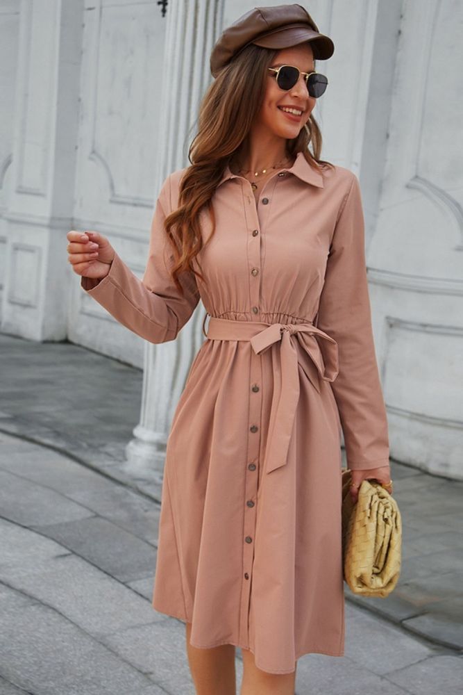 Spring And Summer New Fashion Solid Color  Maxi Dresses