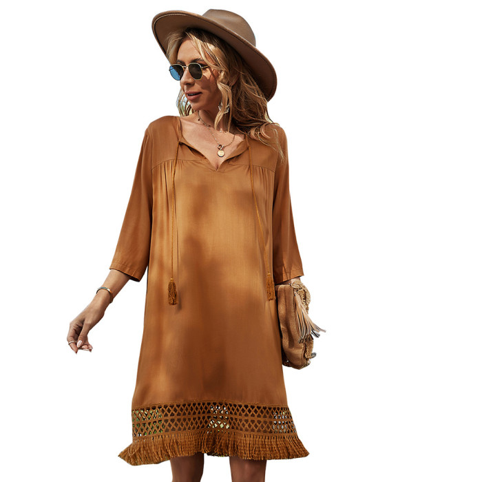 New Women's Loose Shift  Casual Dresses