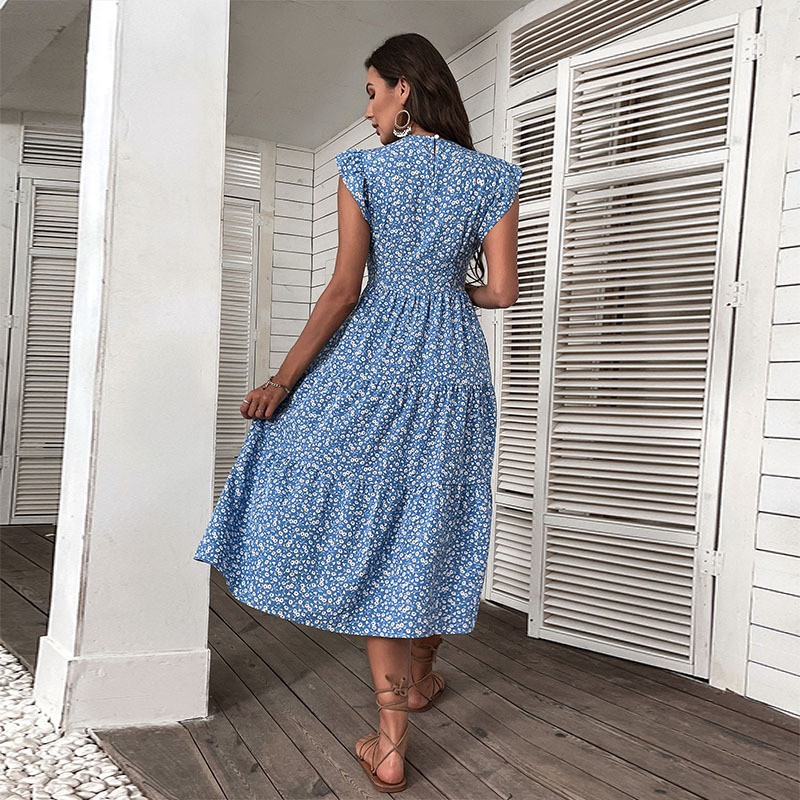 Elegant Women Polka Dot Maxi Dresses Chic Sleeveless Round Neck High Waist Slim Long Vestidos 2025 Lady Party Street New Dress