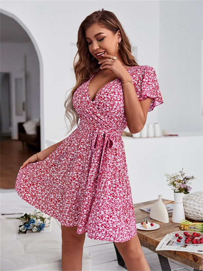 New Sexy Fashion Casual Print Casual Dress