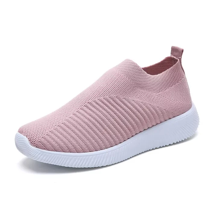 New Shallow Mouth Low Top Lightweight Breathable Round Toe Casual Flat Sneakers