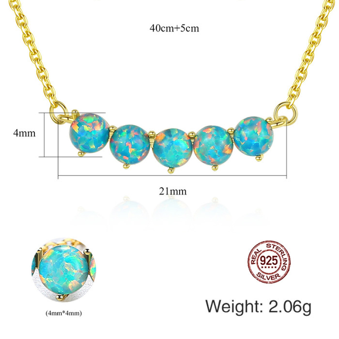 NEW 18K Gold Plated Round Pendant Necklace in Sterling Silver for Wedding Elegant Necklaces