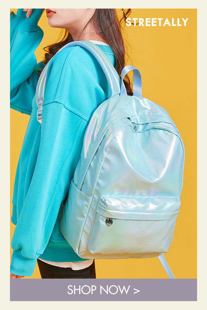 Fashion English Alphabet Backpack Women's Ultra-light Waterproof Student Harajuku Backpack