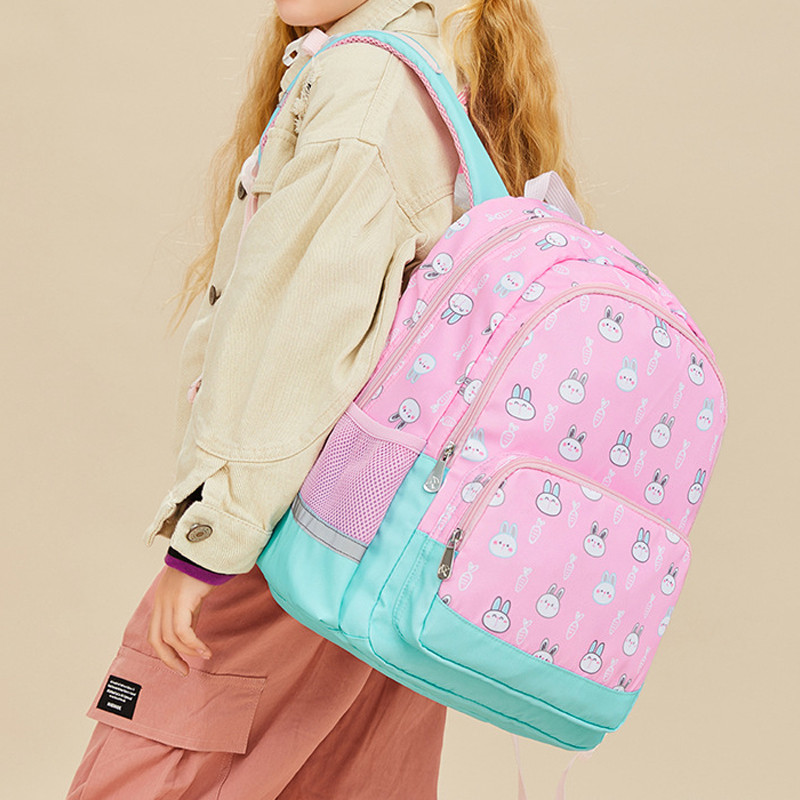 Student Cartoon Backpack Large-capacity Load-reducing Harajuku Backpack