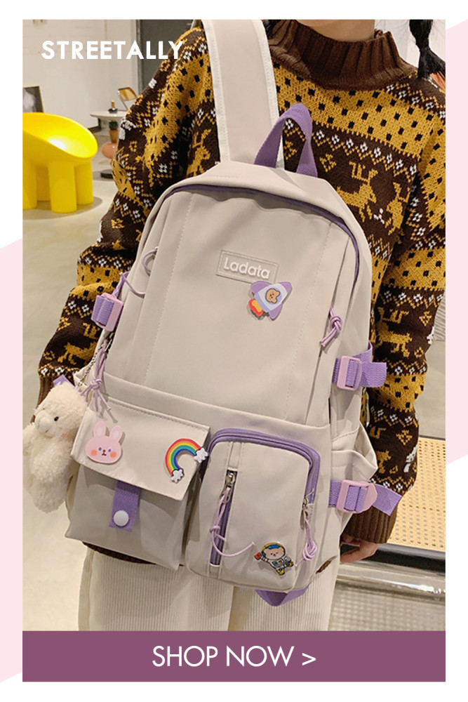 New Casual Small Fresh Large Capacity Shoulders Trend Harajuku Backpack