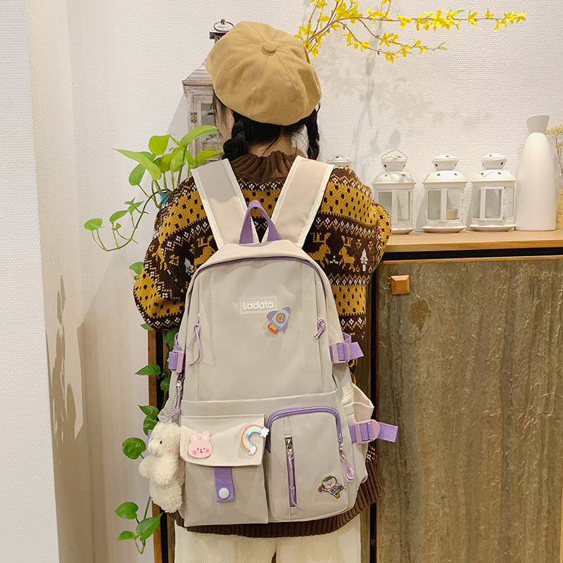 New Casual Small Fresh Large Capacity Shoulders Trend Harajuku Backpack