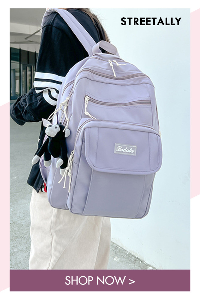 Student Large-capacity Simple Shoulders Japanese Trend Harajuku Backpack