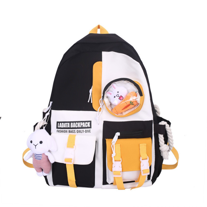 New Student Waterproof Lightweight Cute Large Capacity Harajuku Backpack