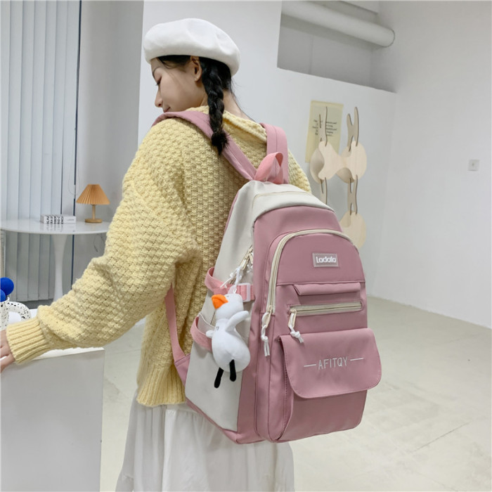 Fashion New Student Cute Backpack Large Capacity Harajuku Backpack