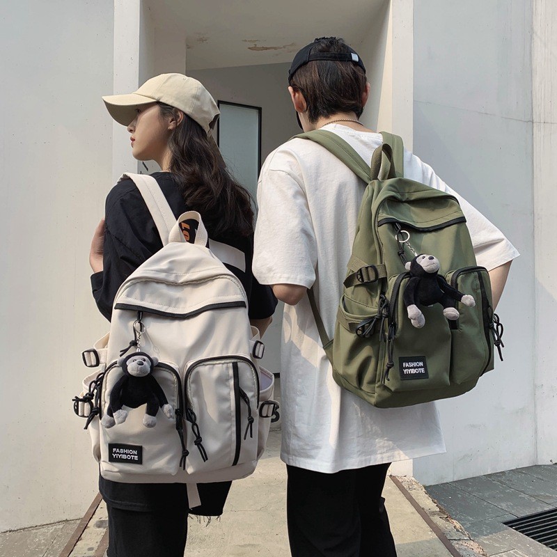 New Fashion Trend Outdoor Leisure School Bag Harajuku Backpack