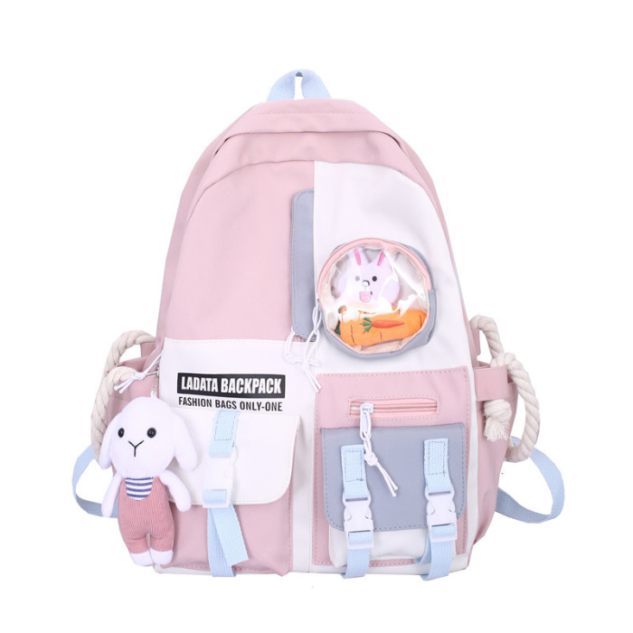 New Student Waterproof Lightweight Cute Large Capacity Harajuku Backpack