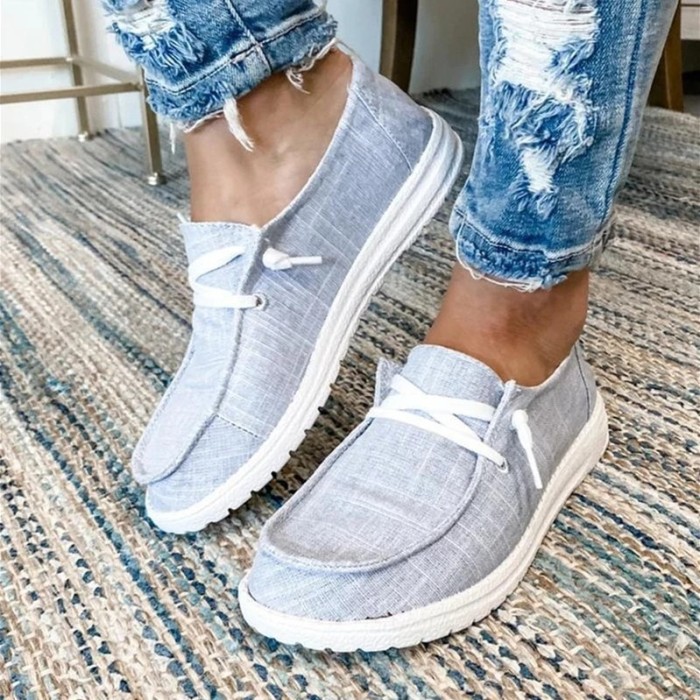 Women's Shoes Canvas Casual Light Weight Flat & Loafers